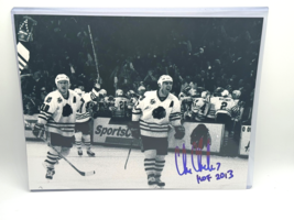 Chris Chelios Chicago Blackhawks HOF 2013  signed 11x14 Photo - $98.99