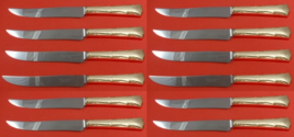 Greenbrier by Gorham Sterling Silver Steak Knife Custom Set 12 pcs 8 1/2&quot; - $830.61