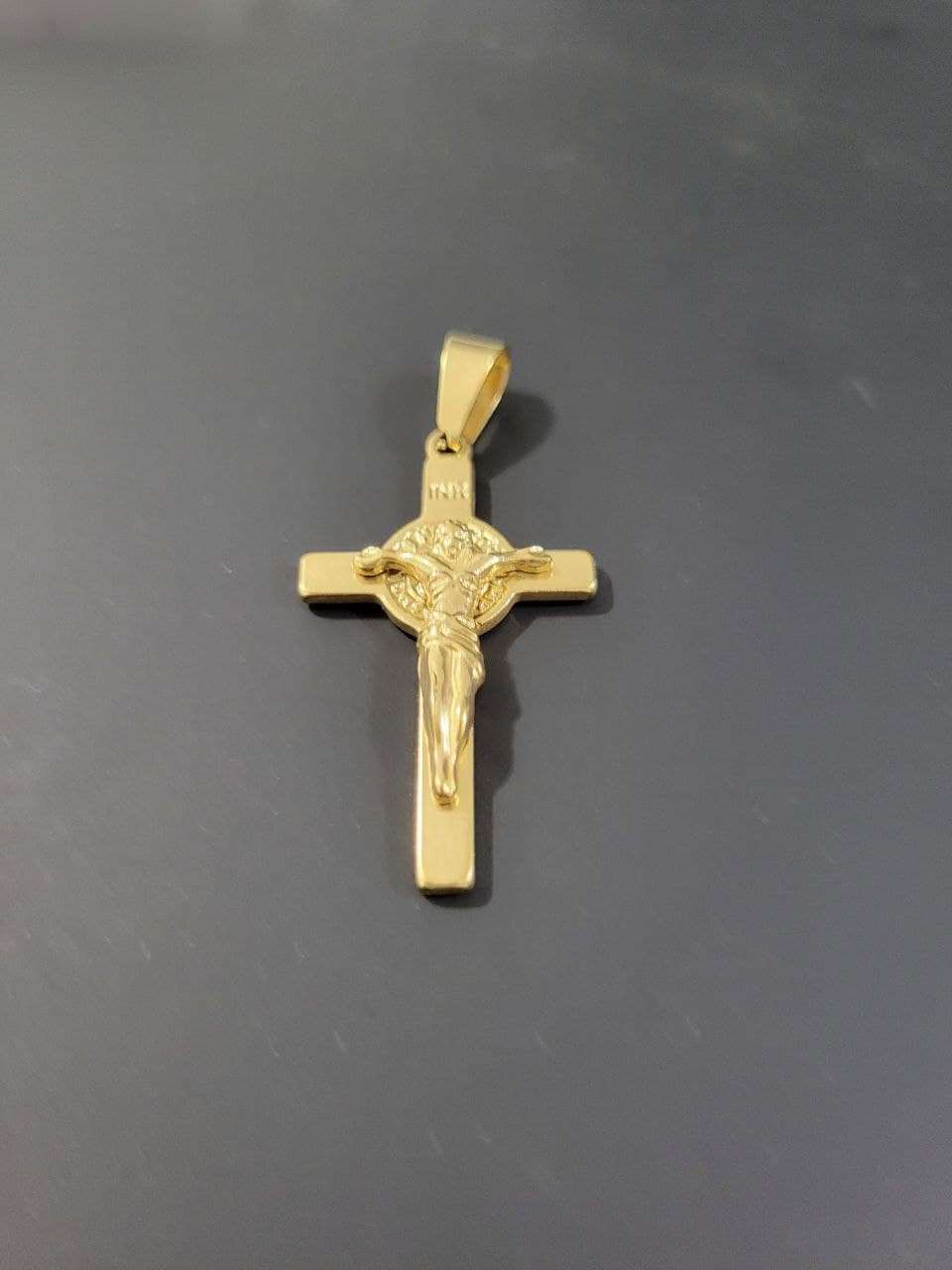 Gold Cross Pendant - $18.00