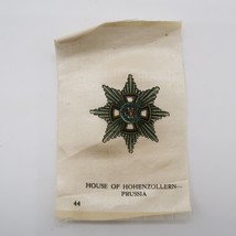 1910&#39;s Tobacco Silk The House of Hohenzollern Prussia Medal # 44 in Series - $9.99