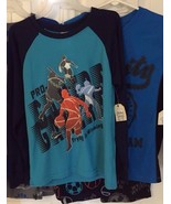 Faded Glory Boys 2 Piece Pajama Set L Sports, or  XS &amp; L Varsity  NWT - $26.04 CAD
