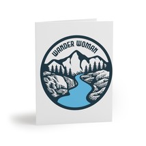 Wander Woman Greeting Cards (8/16/24 pcs) - Personalized Custom Wish Cards - £26.34 GBP+
