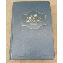 Vintage 1977 Merck Manual 13th Edition Thumb-Indexed Medical Reference Book - $11.40