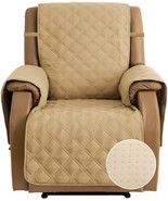 Tomoro Non-Slip Quilted Recliner Cover, 100% Waterproof Recliner Chair S... - $785.49 MXN