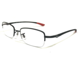 Ray-Ban Eyeglasses Frames RB7512 1012 Black MemoRay Half Rim Rectangle 4... - $69.91