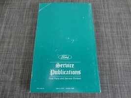 1991 Ford Car 2 Specification Book Rear Wheel Drive - $10.13