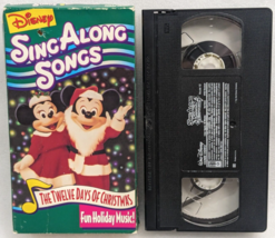 Disneys Sing Along Songs The Twelve Days of Christmas (VHS, 1993) - £8.63 GBP