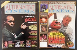 ALTERNATIVE CINEMA Premiere Issue #1 &amp; Issue #3 Low Budget, Indy Films 1... - £19.40 GBP