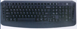 GE Wireless 2.4 Ghz Bilingual Keyboard and Optical Mouse (20603) - £23.11 GBP