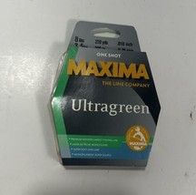 Maxima MOSS-8 Ultragreen Monofilament Fishing Line 1-Shot Spool 8 lb 220... - £17.88 GBP