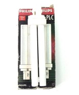 LOT OF 2 NIB PHILIPS PL-C 18W/35 FLOURESCENT LAMP BULBS PLC - $25.00