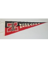 Nebraska CORNHUSKERS Huskers Felt Pennant 30&quot; VTG Pacific Collegiate RED... - $29.35