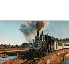 Edaville Railroad Number 7 Near South Carver Massachusetts  Postcard - £6.28 GBP