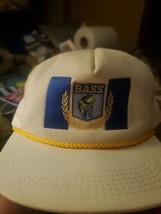 Vintage B.A.S.S. 1980s Snapback Hat - Foam Intact but Brittle and Cracking - £21.67 GBP