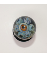 Unsigned Ocean Burst Scene Studio Art Glass Marble - $73.49