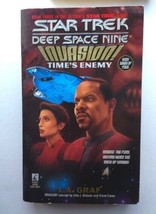 Star Trek Deep Space Nine: Time&#39;s Enemy : Invasion! 16 by L. A. Graf (1996, Pape - £3.91 GBP