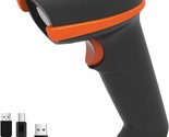 Tera Barcode Scanner Wireless Cordless 1D Laser Barcode Reader With Battery - £37.63 GBP