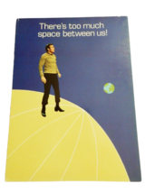 Vintage 1976 Star Trek Captain Kirk Random House greeting card new old s... - $14.99