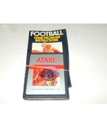 ATARI - FOOTBALL GAME W/INSTRUCTION BOOKLET - TESTED GOOD - L252A - £14.16 GBP