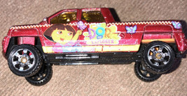 Matchbox GMC Terradyne Truck Dora The Explorer Viacom Burgundy Toy Car - £2.21 GBP