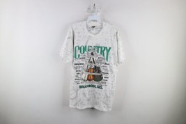 Vintage 90s Streetwear Womens Large All Over Print Country Music Branson T-Shirt - £48.19 GBP