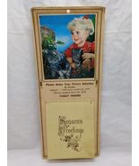 Vintage 1966 Sample Advertising Calendar Seasons Greetings - $630.04 MXN