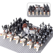 28pcs Lord of the Rings Custom Mounted Uruk-Hai Army Legion Minifigures ... - £30.91 GBP