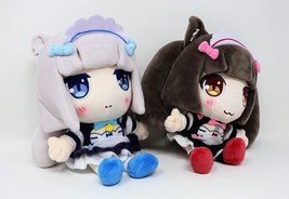 Nekopara Limited Edition Vanilla &amp; Chocola Makeship Plush Plushie Figure Set - £399.66 GBP