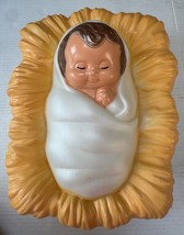 Vintage General Foam Mother Baby Jesus Christmas Nativity Blow Mold 12” - $30.00