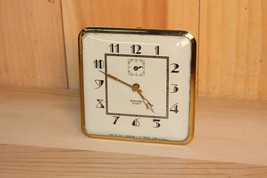Vintage Ingraham &#39;Great Gatsby&#39; Style Alarm Clock ~ Runs Good ~ Beautiful - £99.46 GBP