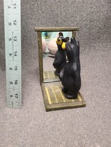 Big Sky Carvers BEARFOOTS Jenny Figurine Kritter Jeff Fleming Bear In Mirror NWT - £21.66 GBP