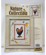 Janlynn Nature Collection Rooster Counted Cross Stitch Kit with Mat #115562 - $12.95 CAD