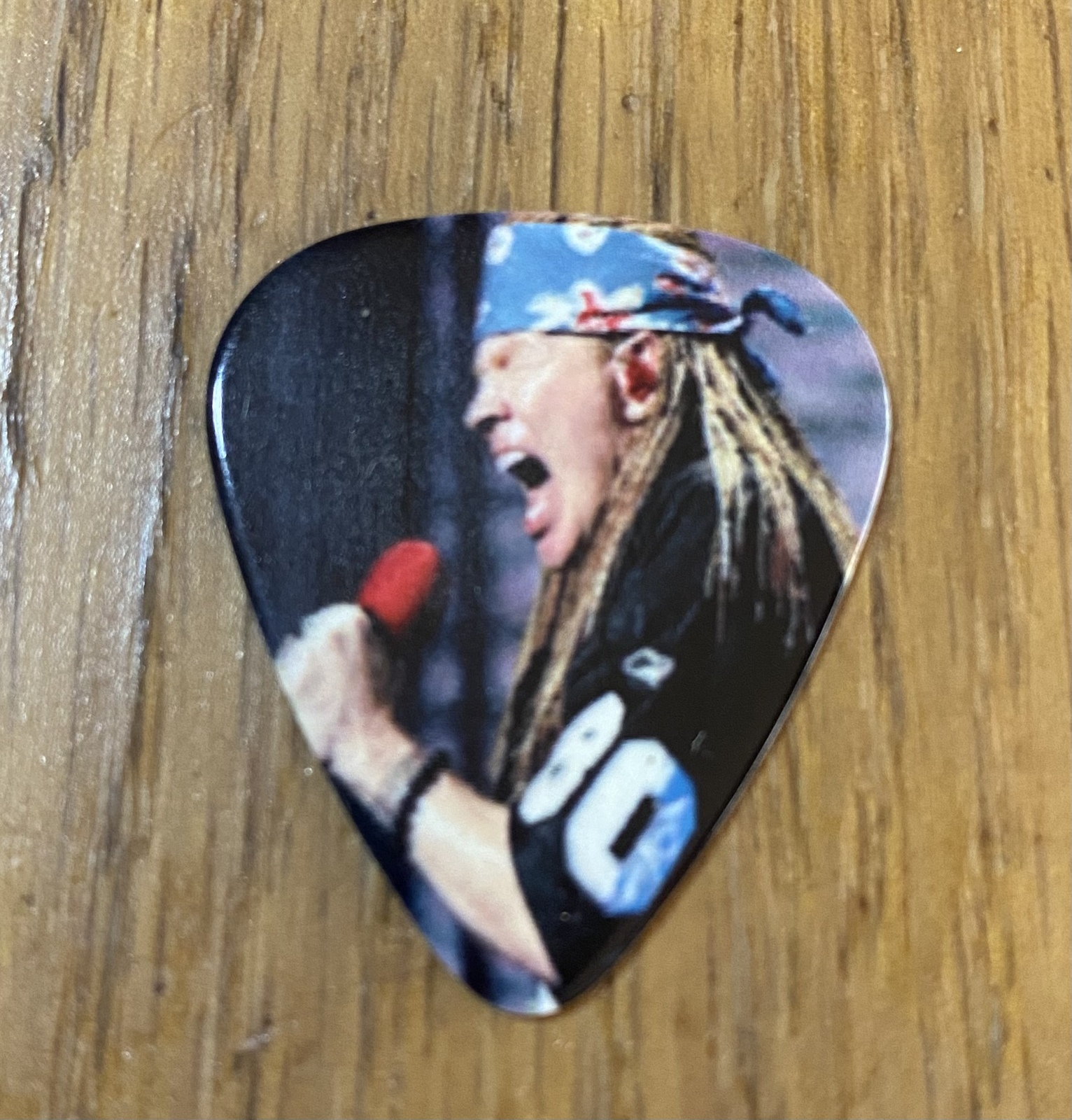 Primary image for Axl Rose Guitar Pick Guns N’ Roses Plectrum Rock 0.71mm Med