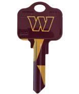 Washington Commanders NFL Team Key Blanks Available for Kwikset or Schla... - $16.34 CAD