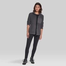 BASS OUTDOOR Women&#39;s Highline Trail Full Zip Fleece Jacket-Asphalt -Medium - $301.53 MXN