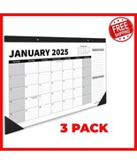 Durable 18- Desk Calendar - 2025-2026 with Notes, Perfect for Busy People - $44.06 CAD