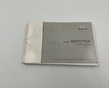 2006 Nissan Sentra Owners Manual Handbook OEM K03B27009 - $14.84