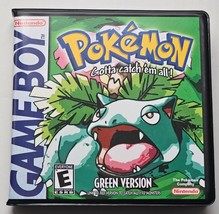 Pokemon Green Case Only Game Boy Box Pokémon - £10.96 GBP
