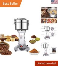 Grain Mill 150g High Speed Food Electric Stainless Steel Grinder Mill Se... - $116.40