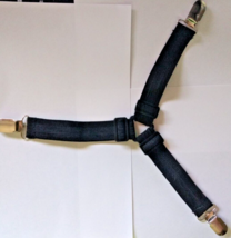 8pcs Adjustable Bed Fitted Sheet Straps Suspenders Gripper Holder Fastener - £8.84 GBP