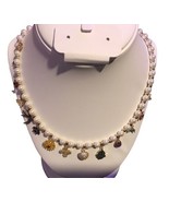 Eye Candy LA The Luxe Collection Pearl CZ Sophia Charm Necklace - $123.02 CAD
