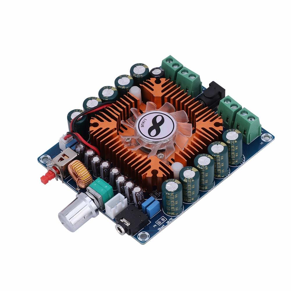 4 Channels, 4 X 50W Large Power Hifi Amplifier Board, Digital Audio Ampl... - $30.94