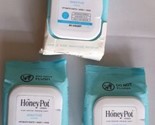 3 Pks Honey Pot SENSITIVE Intimate Wipes Intimate Parts+Body+Face (30 Wi... - $19.62