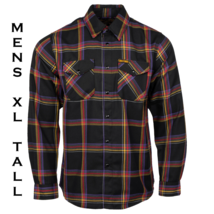 Dixxon X Guns N&#39; Roses Flannel Shirt Collab Appetite For Destruction - Men&#39;s Xlt - £71.38 GBP