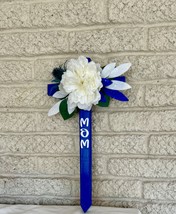 cemetery flowers , cemetery decoration, memorial flowers, Mom cross memo... - $428.73 MXN