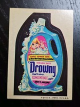 Topps Wacky Packages Drowny 3rd Series 1973 Sticker Vintage Original - $18.97 CAD