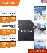 Durable 128GB Micro SD Cards - Perfect for Drones, Cameras, and Game Con... - $37.00