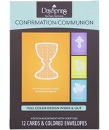 Confirmation &amp; Communion 12 Greeting Card Boxed Set w Embossed Envelopes... - $6.99