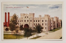 The Arsenal in Springfield,Illinois 1930&#39;s? Vintage Postcard  - $13.48