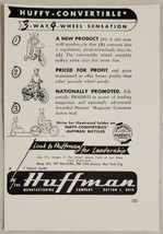 1951 Print Ad Huffy Convertibles & Huffman Bicycles Made in Dayton,Ohio - £7.71 GBP